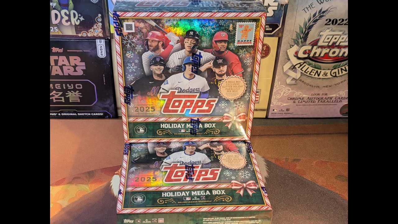 Ring in the Season with Topps Holiday Baseball Megas!