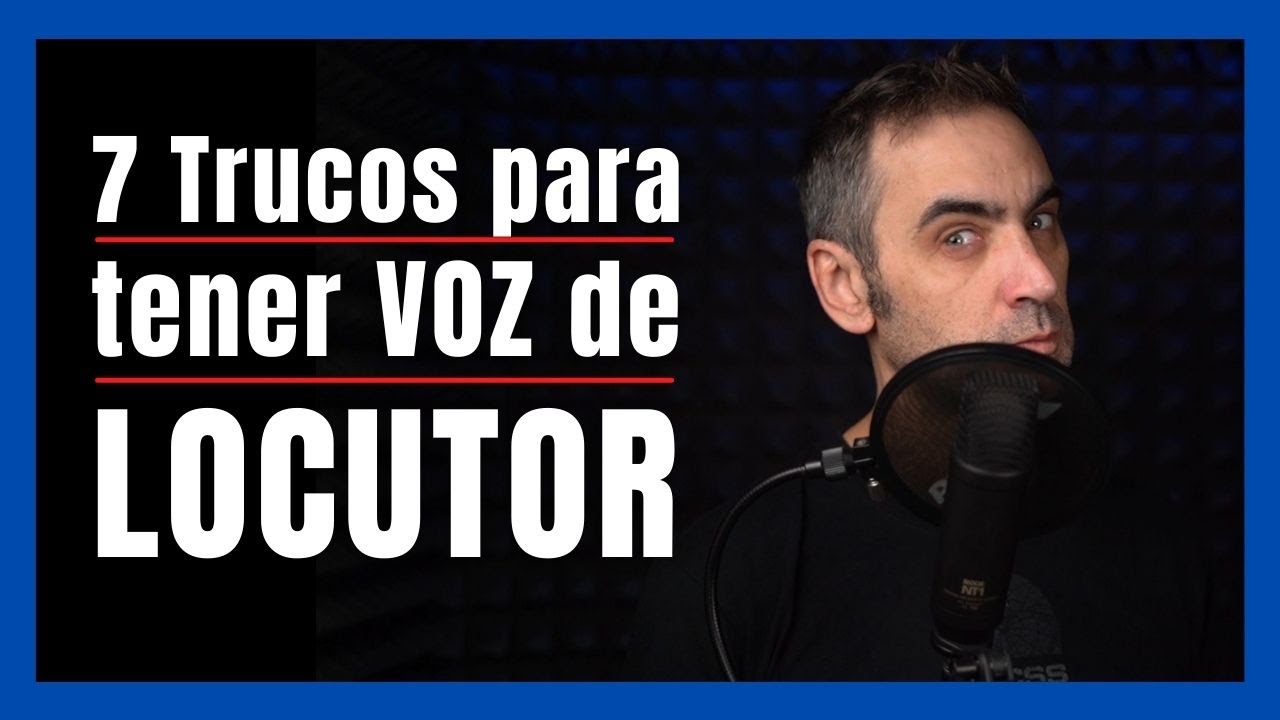 C&oacute;mo sonar como un Locutor Profesional, Prueba estos 7 trucos