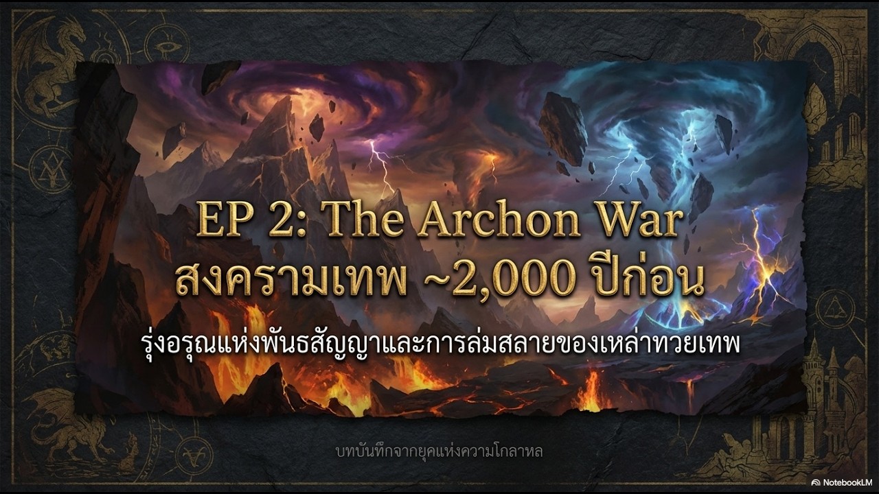 Genshin Impact Lore EP 2 เบื้องหลังโศกนาฏกรรมยุคสงครามเทพ