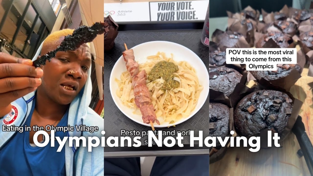Olympic Village Dining Hall Sucks | Food Compilation