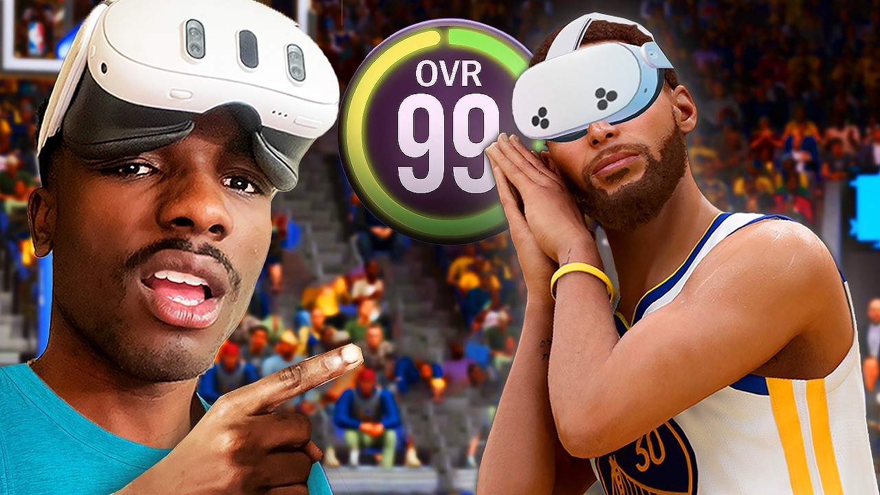 Играю за Стивена Карри в VR-БАСКЕТБОЛЕ!!