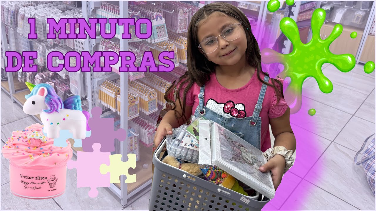 ME COMPRAN TODO LO QUE AGARRO EN 1 MINUTO! ACOMPÁÑENME