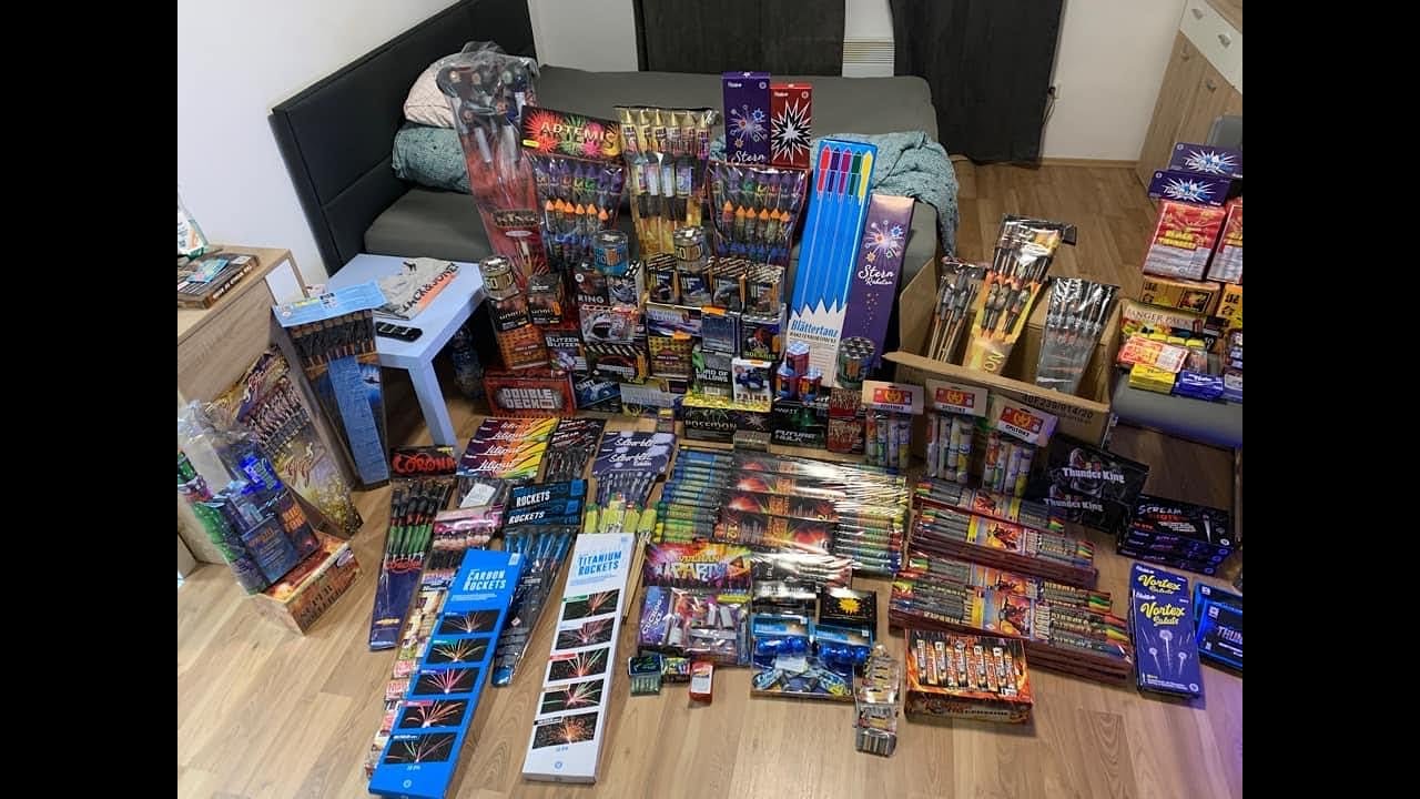 Feuerwerk Unboxing | RESTE DER LETZTEN 2 JAHRE