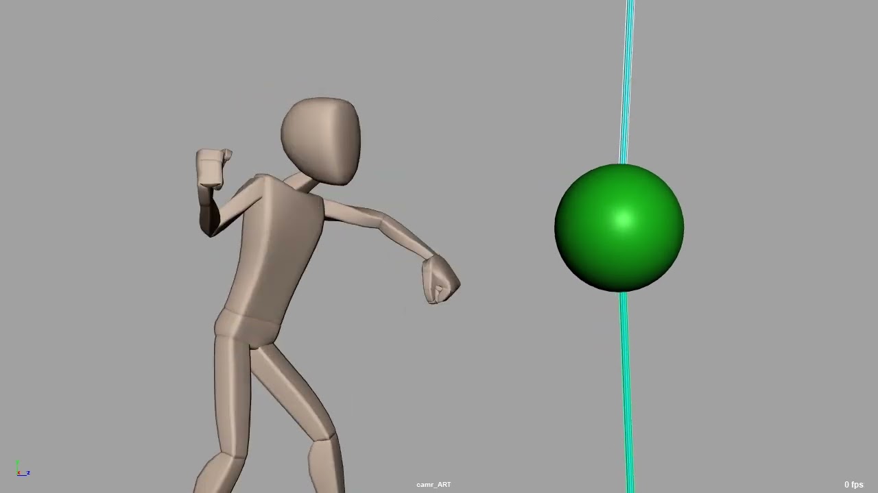 Boxing.Character Animation in Maya