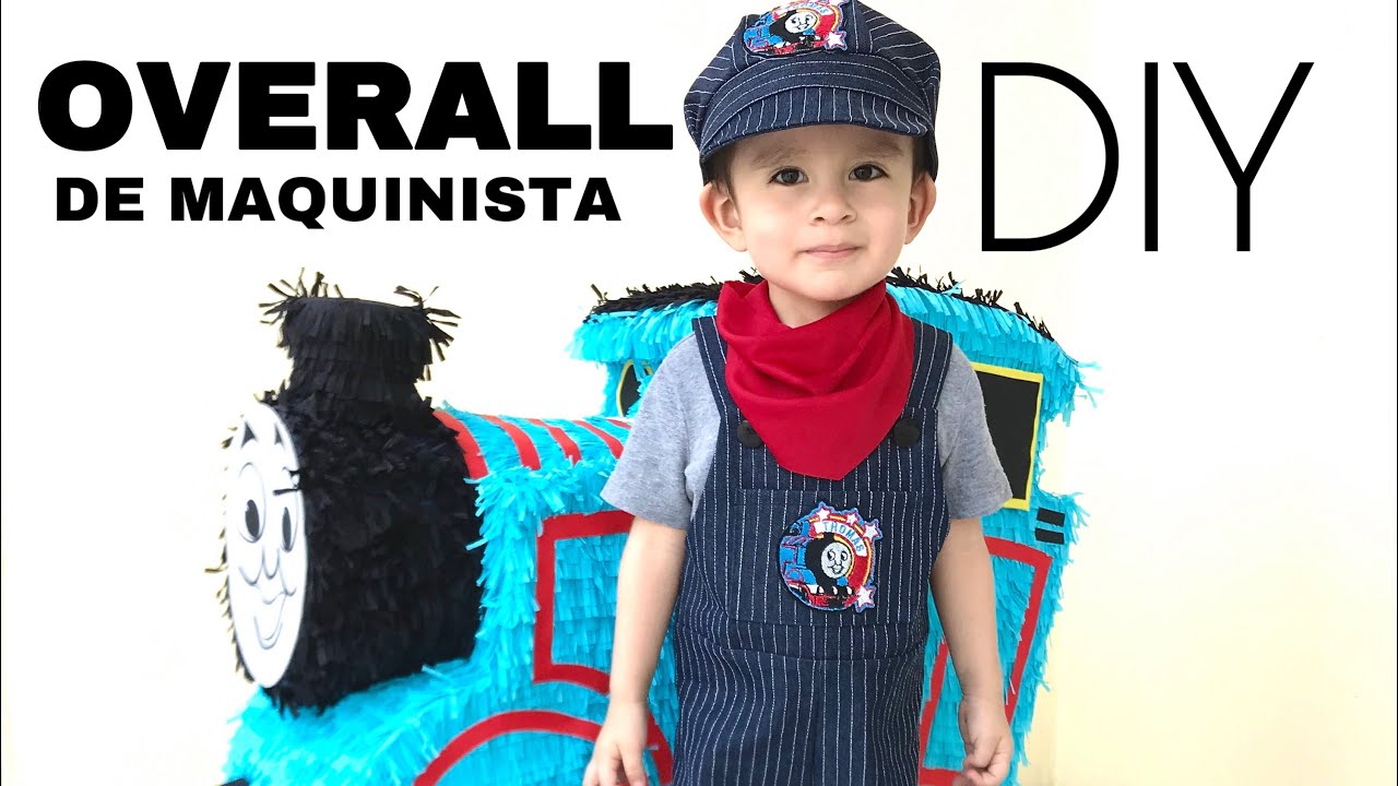 DIY OVERALL DE THOMAS EL TREN