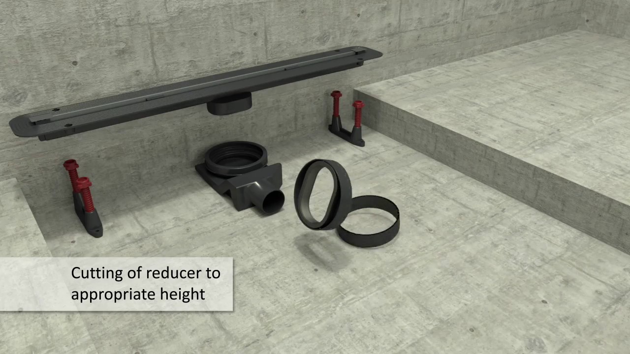 Pestan Confluo Premium Slim Line Drain Installation