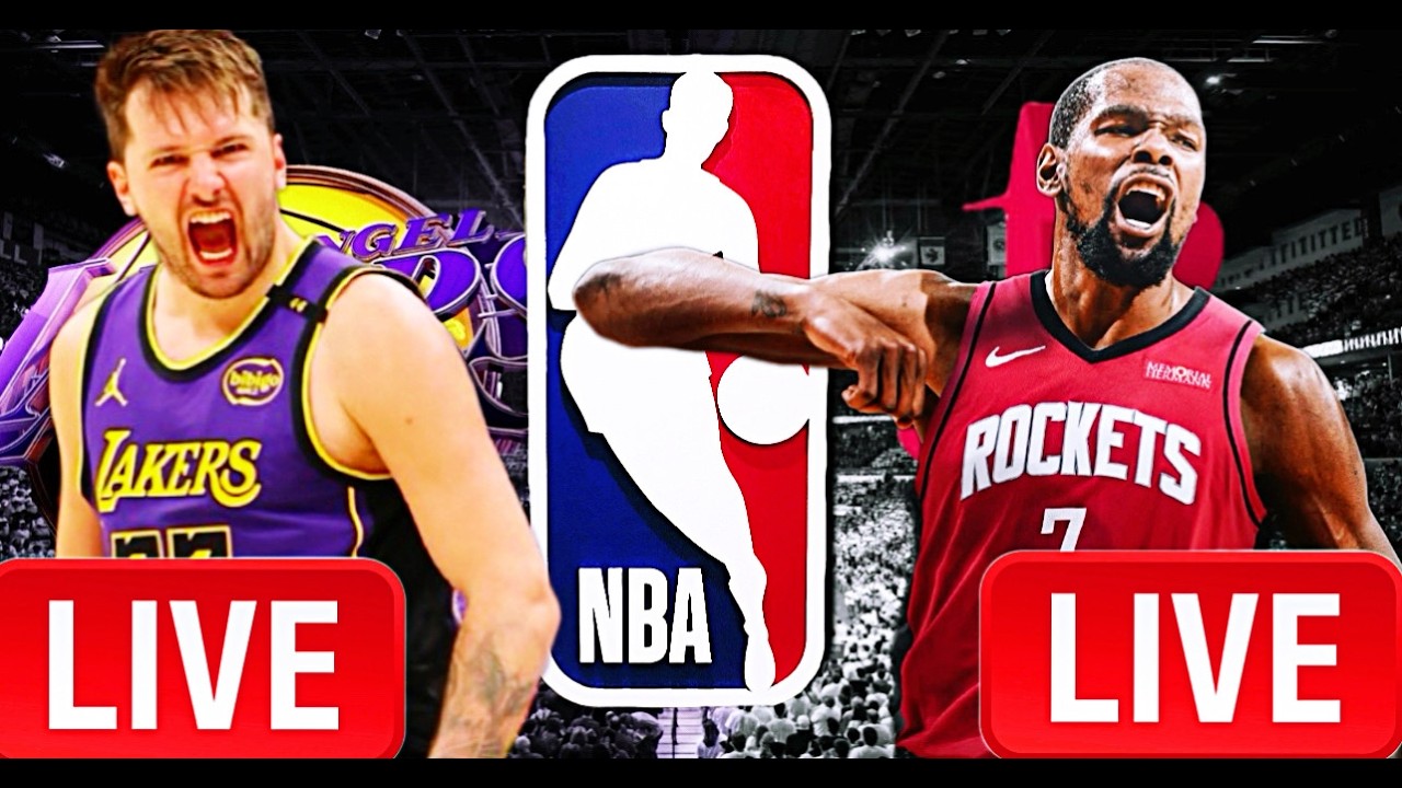 **LIVE** Los Angeles Lakers VS Houston Rockets NBA Basketball Game