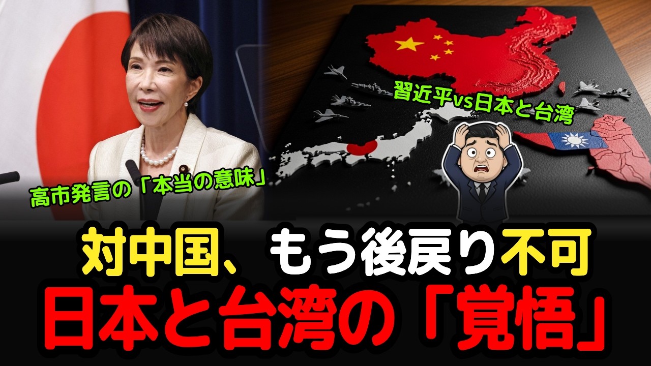 スッキリ解説、なぜ中国はここまで激怒したのか？高市発言から始まった日中崩壊の連鎖を完全解説