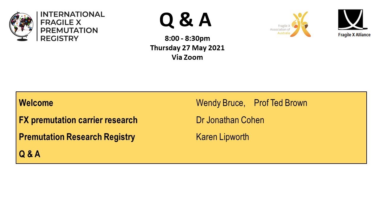 FXPM Registry QandA 27 May 2021