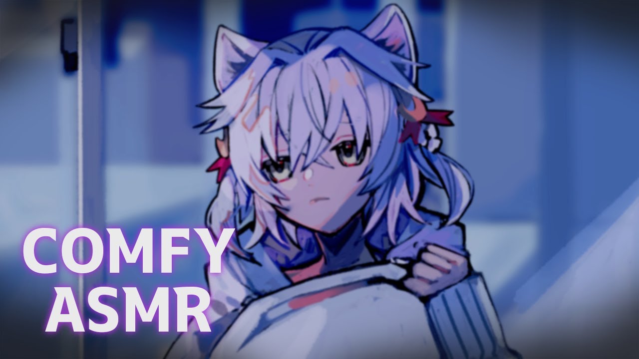 【ASMR】cozy time by the fireplace with your girlfriend [soft whispers] [sleep aid]