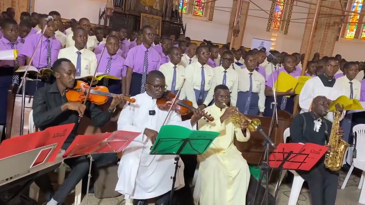 I WILL MAKE YOU FISHERS OF MEN SANG BY PRIDE COLLEGE SCHOOL- MPIGI