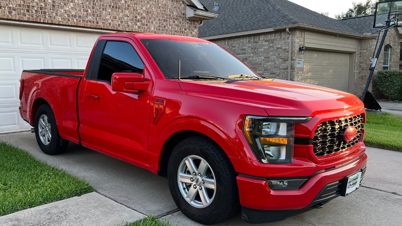 NEW PAINT JOB ON MY 23 COYOTE F150