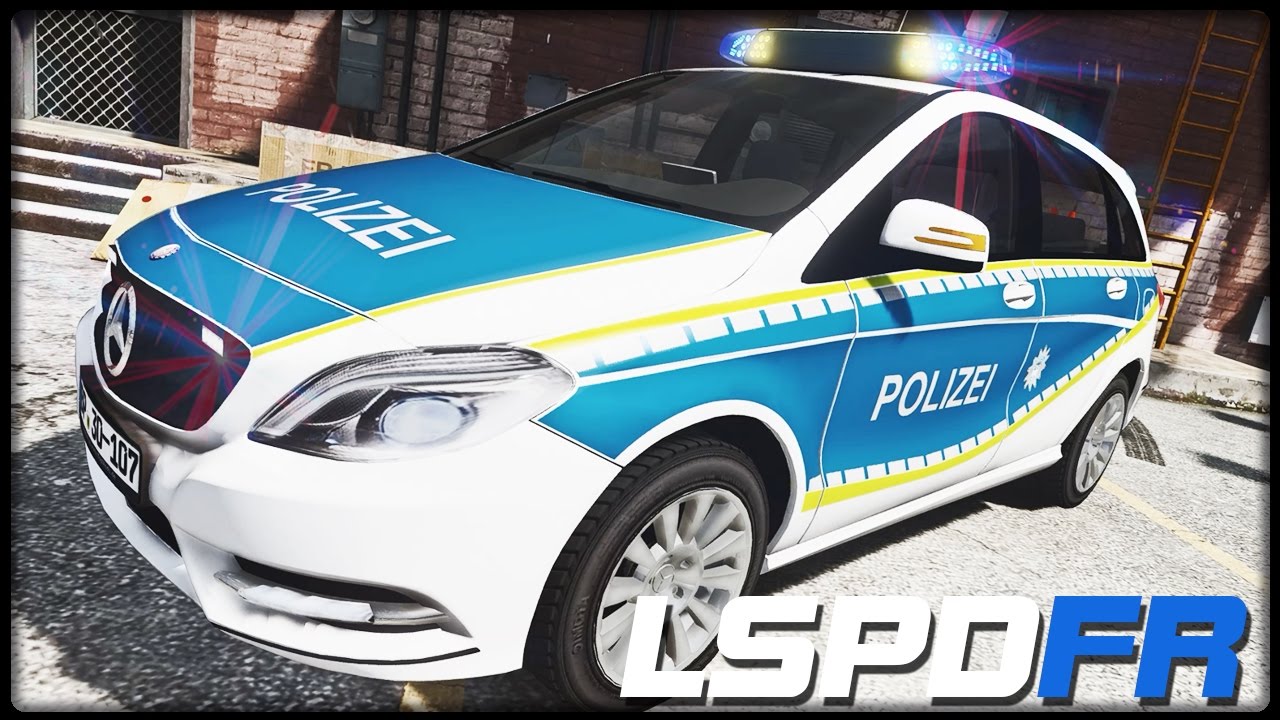 GTA 5 LSPD:FR #193 | Mercedes-Benz B Klasse Bundespolizei  - Deutsch - Grand Theft Auto 5 LSPDFR