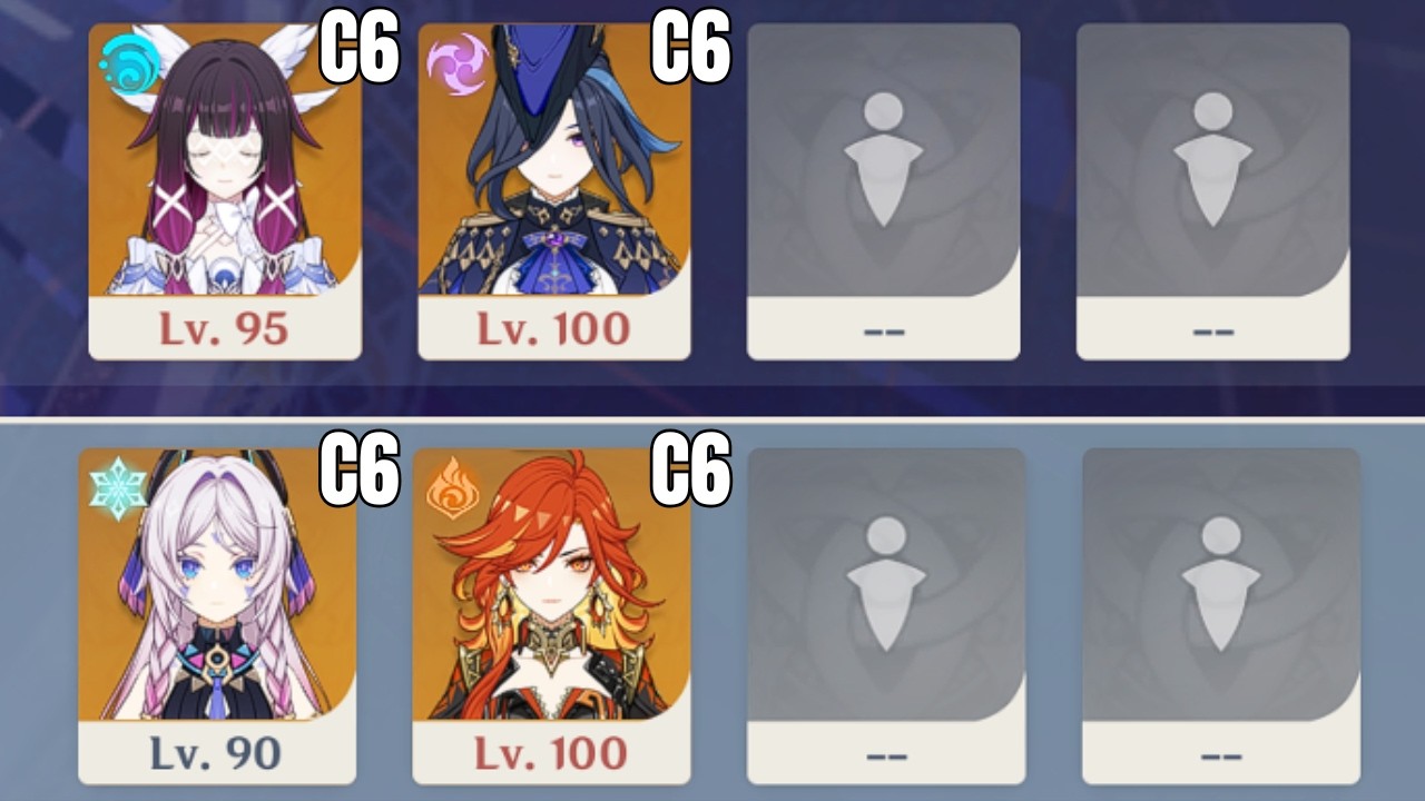 Clorinde & Mavuika Duo Spiral Abyss Luna IV/6.3