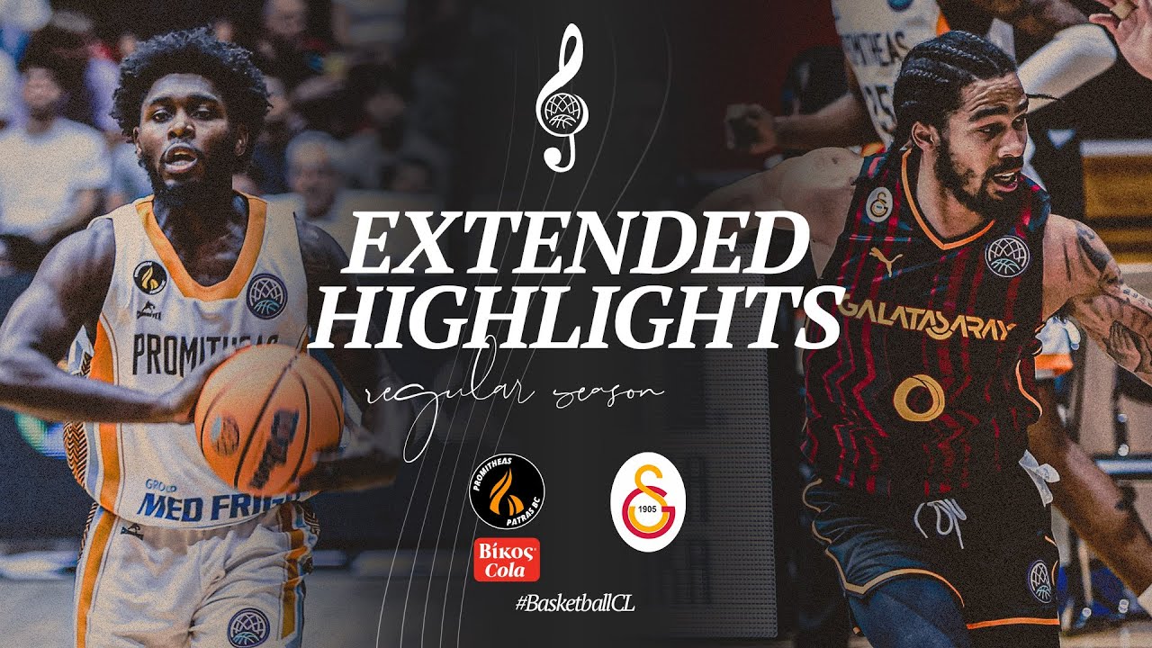 Promitheas Patras BC Vikos Cola v Galatasaray | Full Game Highlights | #BasketballCL 2024-25