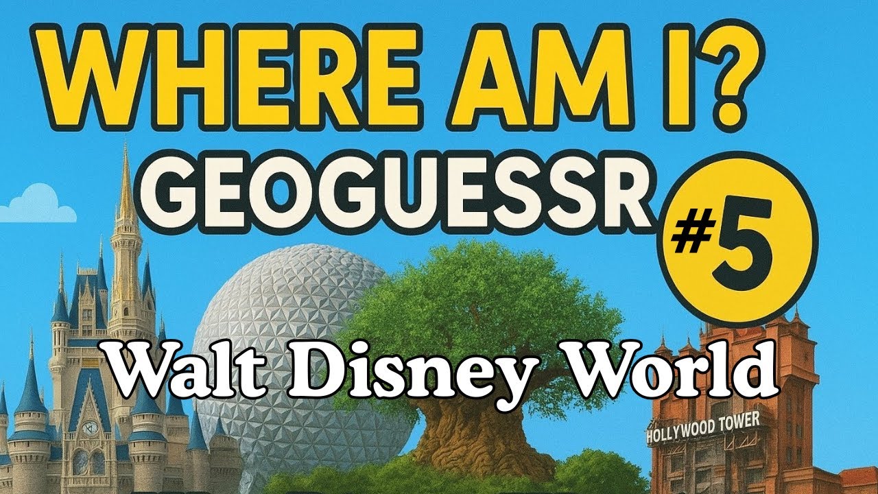 Где я в Диснейленде? Викторина №5 | Geoguessr Quiz | Орландо, Флорида