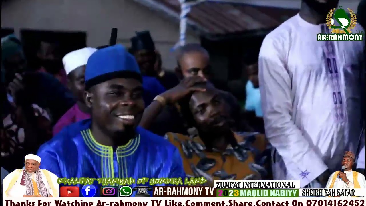 NIBO NI AIYE NLO BY SHEIKH ABD LATEEF ADEMOYE YAH SATAR ONIWASI-AGBAYE @ ZUMFAT INTERNATIONAL 2023