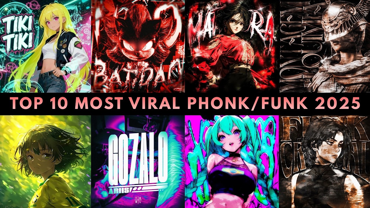 TOP 10 MOST VIRAL PHONK/FUNK 2025 🎵🔥 PLAYLIST