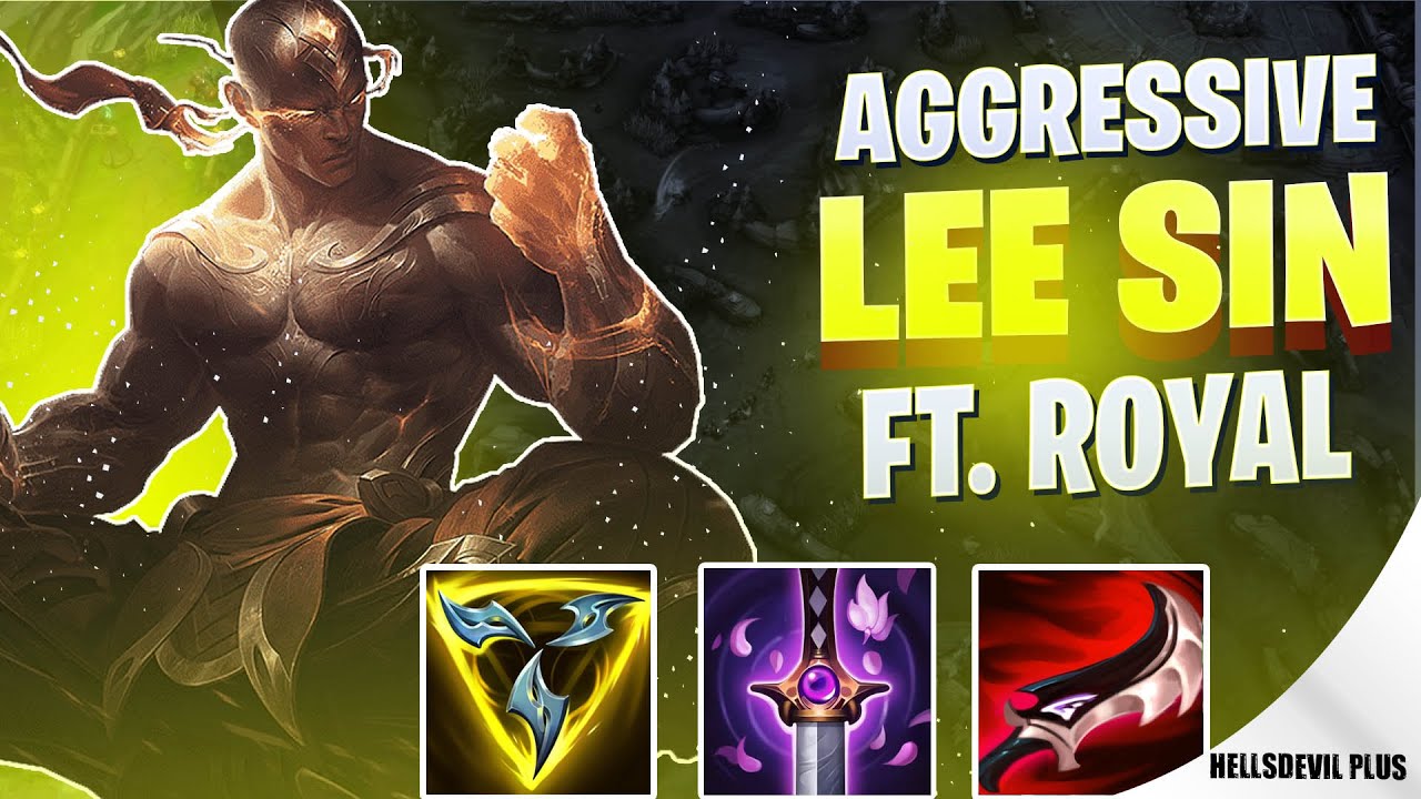 Aggressive Lee Sin Jungle Ft. Royal - Wild Rift HellsDevil Plus Gameplay
