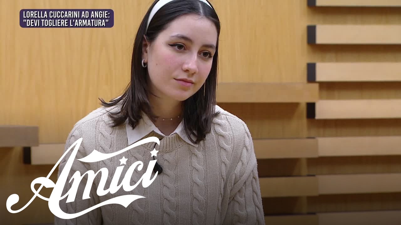 Amici 25 - L'incontro tra Angie e la prof. Cuccarini