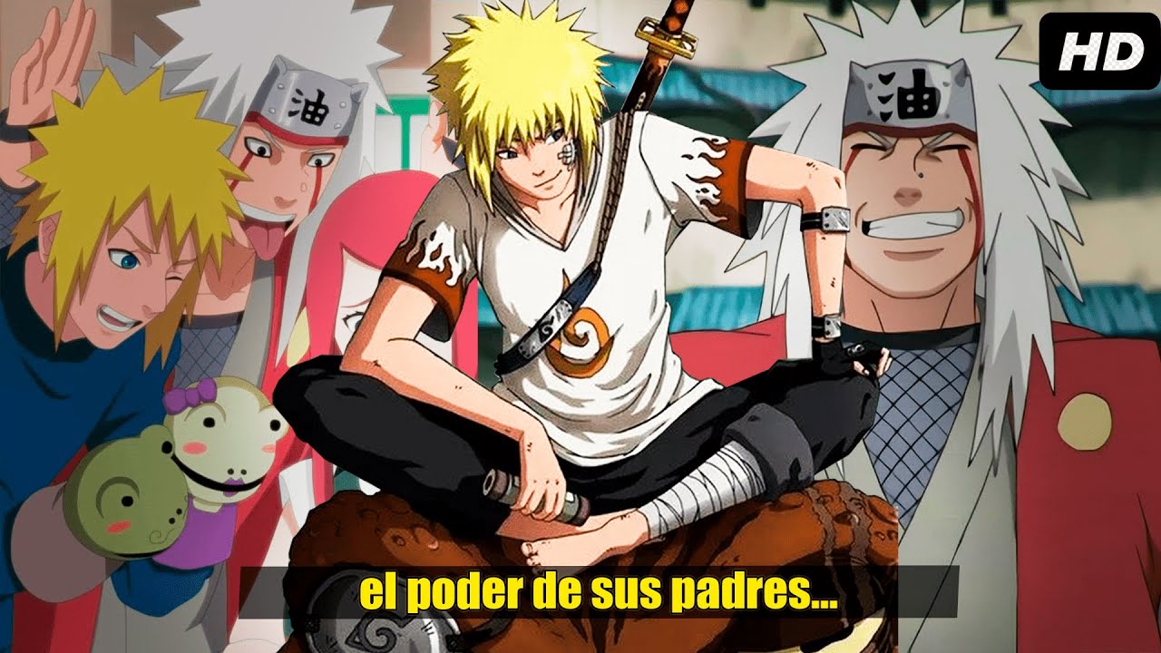 QHPS Naruto Era Entrenado Por Jiraiya Desde Pequeño Y Aprendía Los Jutsus De Sus Padres?