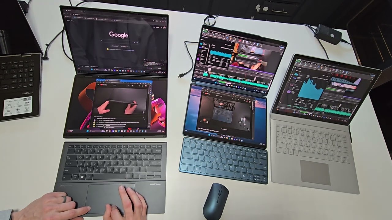 Asus Zenbook Duo 2024 против Lenovo Yoga Book 9i 2024: характеристики и тесты