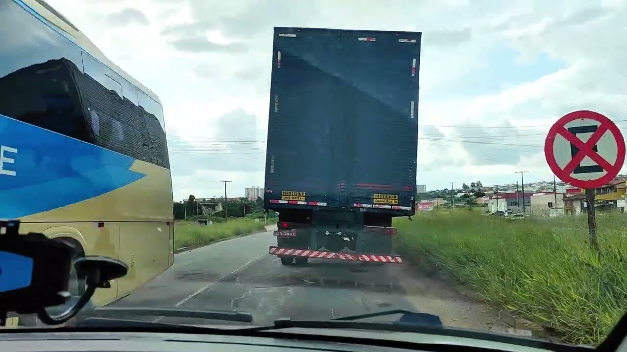 Chegando em Vitória da Conquista - Bahia Pela BA-415
