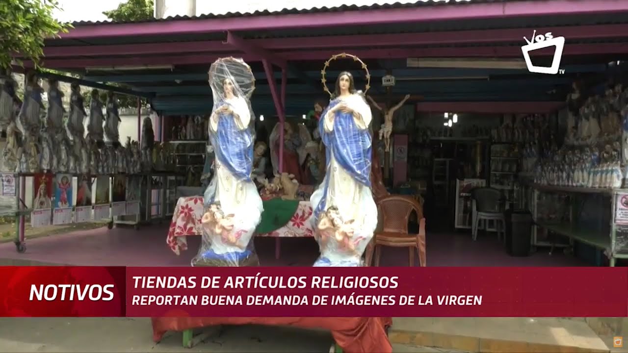 Inmaculada Concepción de María predomina en tiendas de artículos religiosos