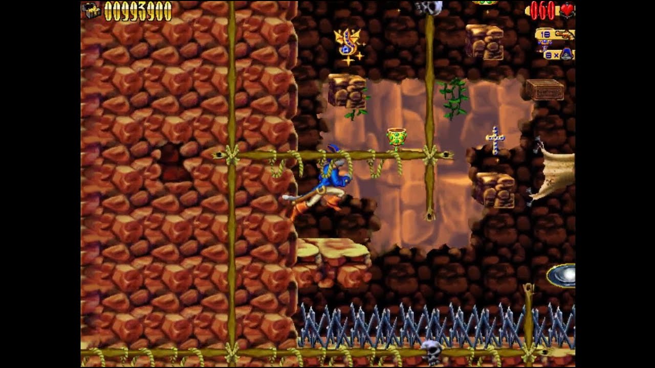 Captain Claw Igneous Bluffs (HD)