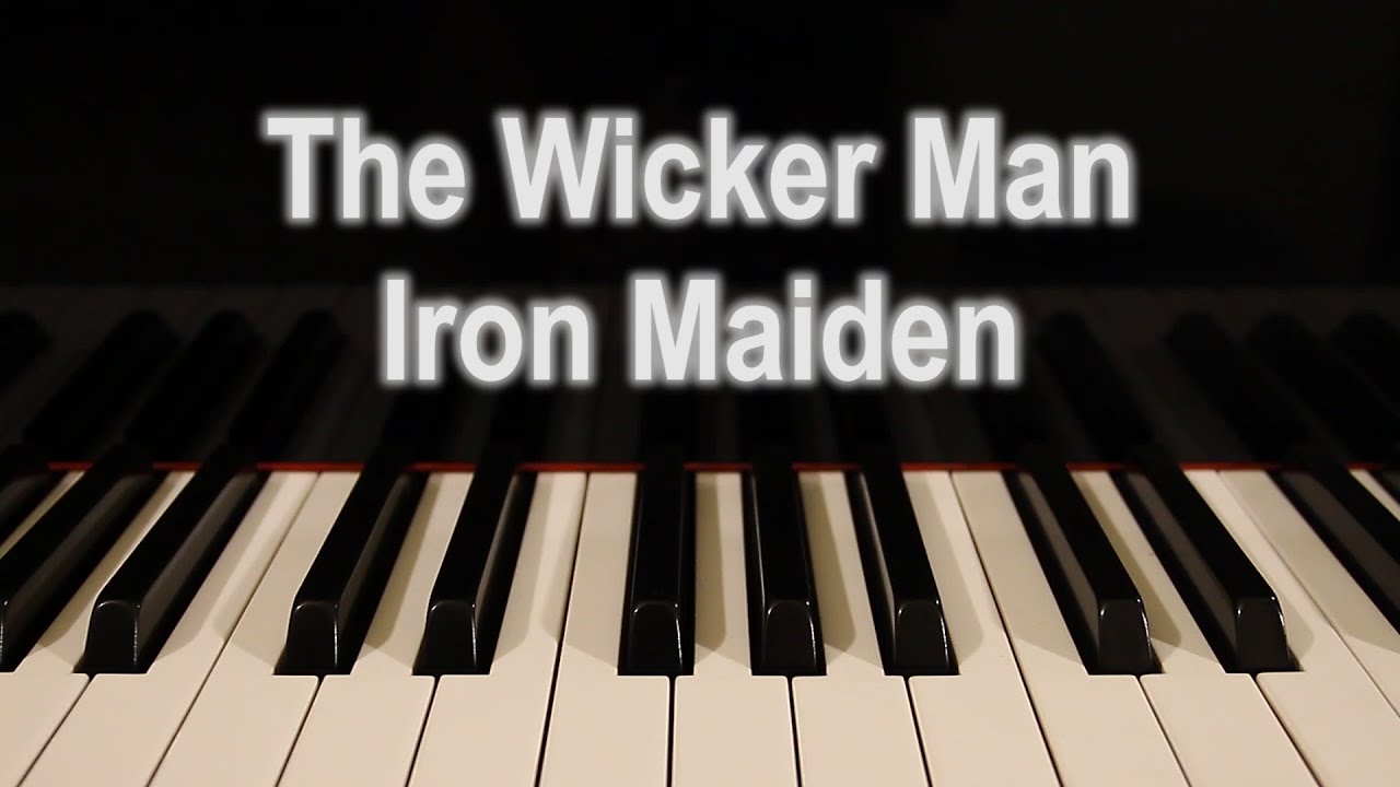 Iron Maiden, The Wicker Man - Full Piano Cover with solo - ANDREA VEDORIN