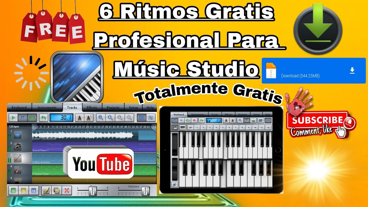 6 Ritmos Gratis Para Music Studio Full Full descárgalo en la Descrip del vídeo🔥💯💫