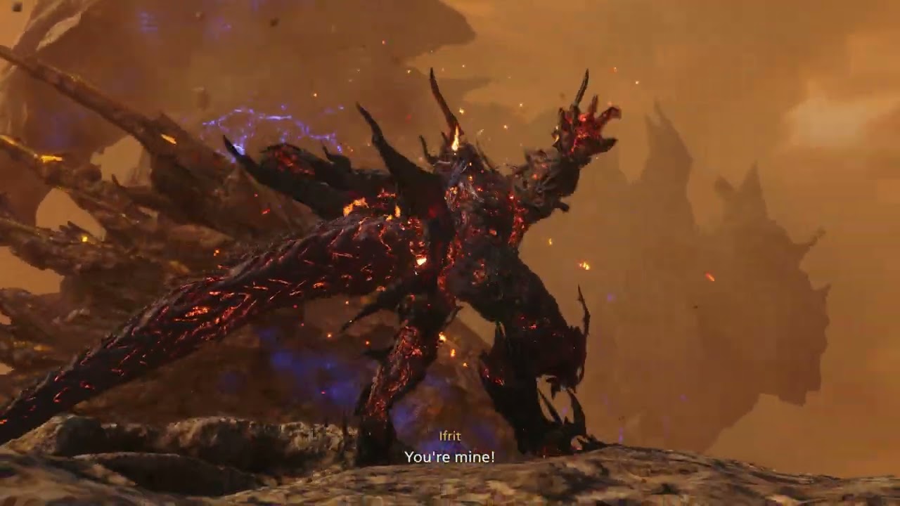 Most Over the Top fight ever FINAL FANTASY XVI Titan Kupka Final Fight