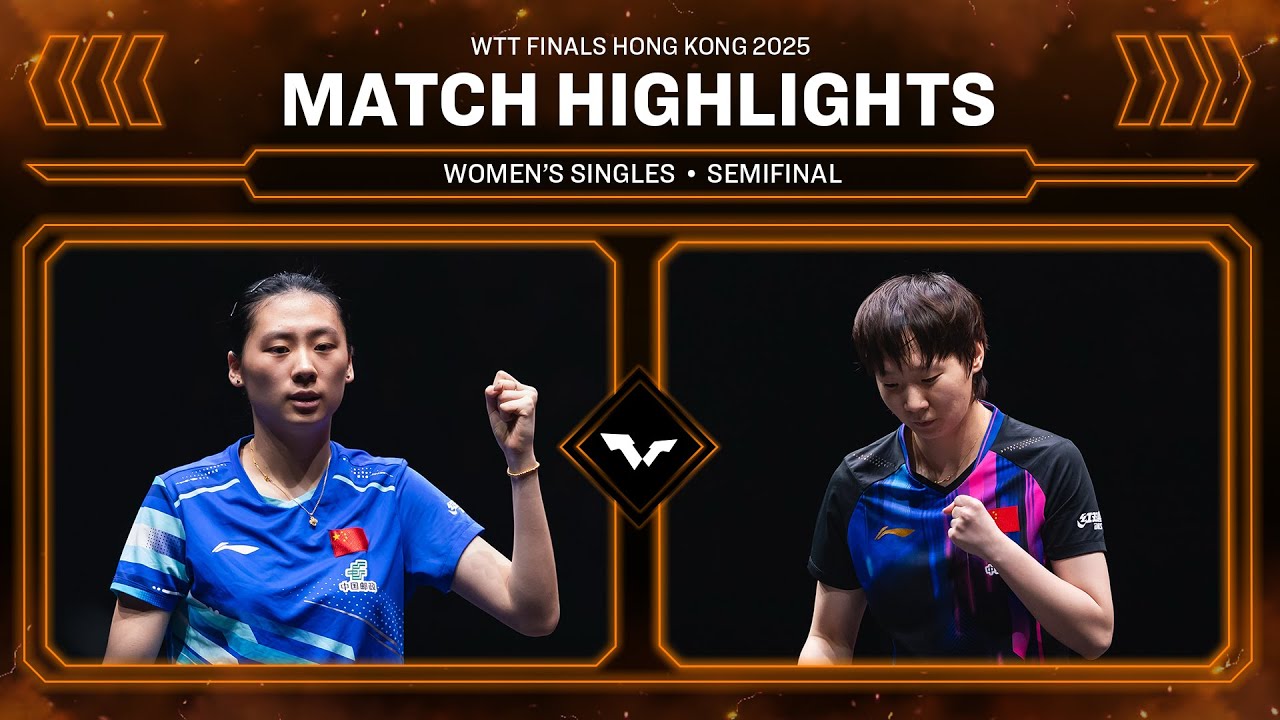 Chen Yi vs Wang Manyu | WS SF | #WTTHongKong 2025