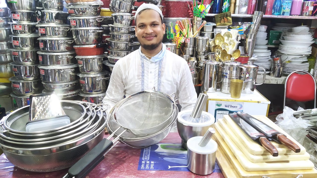 ঈদের আগেই কিনুন,গোশত-চাল ধোয়ার স্ট্রেইনার,গ্রেটার,হামানদিস্তা,ছুড়ি-বাশের চপিংবোর্ড@MrsHomemakerBD