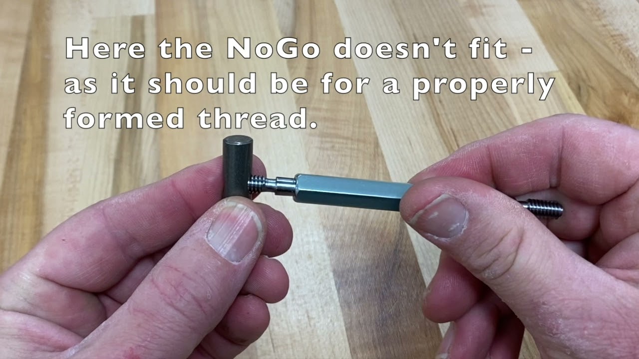 Checking Threads with a Go-NoGo Gage