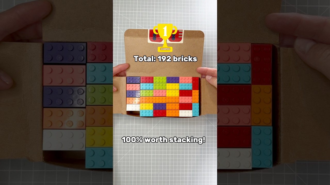 LEGO Pick a Brick Box Hack: Stacking 2x4s Worth it