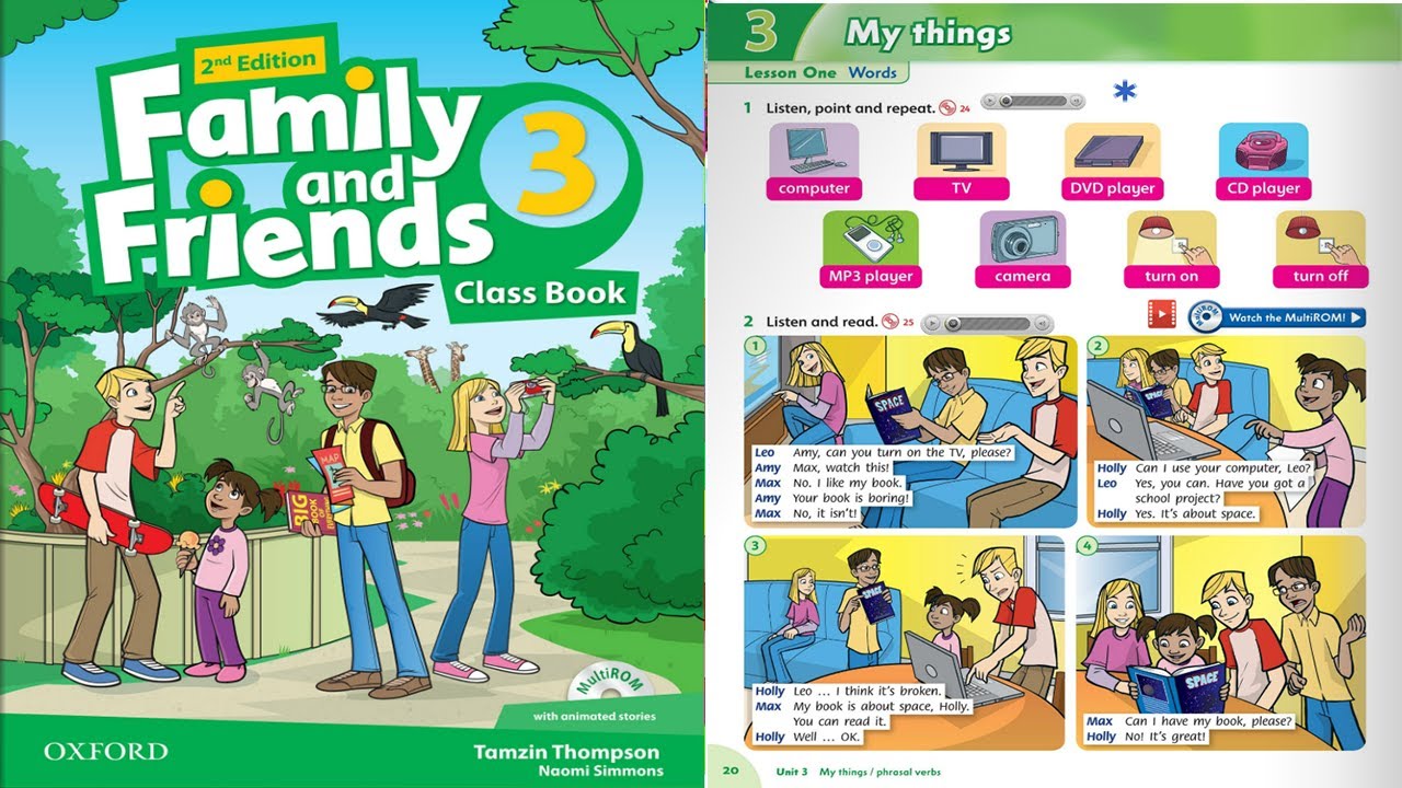 Family and friend Unit 3 / My things / phonics sound /