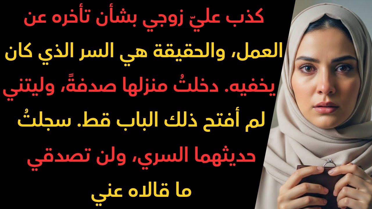 قال زوجي إنه 