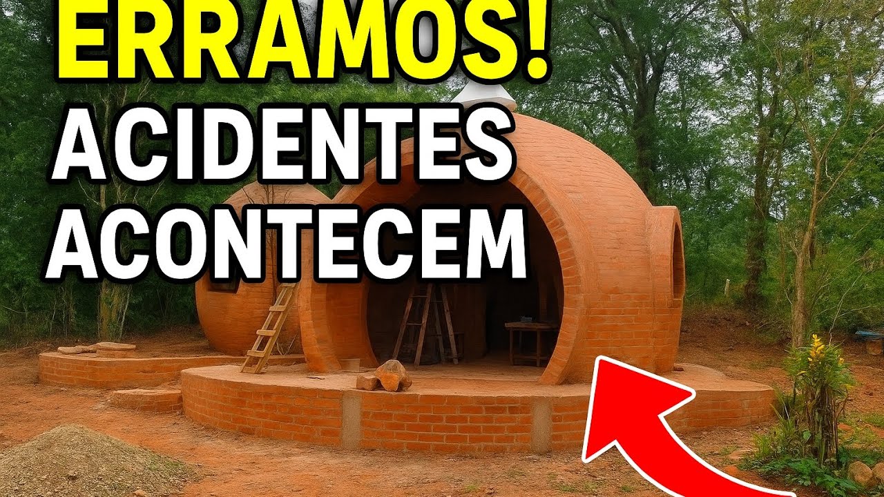 Erros e Acidentes no Sítio da Lala em São Thomé das Letras. Mas tá ficando lindo!