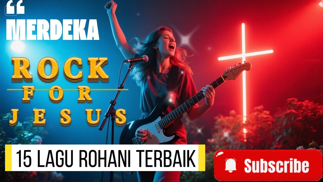 Rock For Jesus - 15 Lagu Rohani Terpopuler - Kumpulan Lagu Rohani Versi Rock