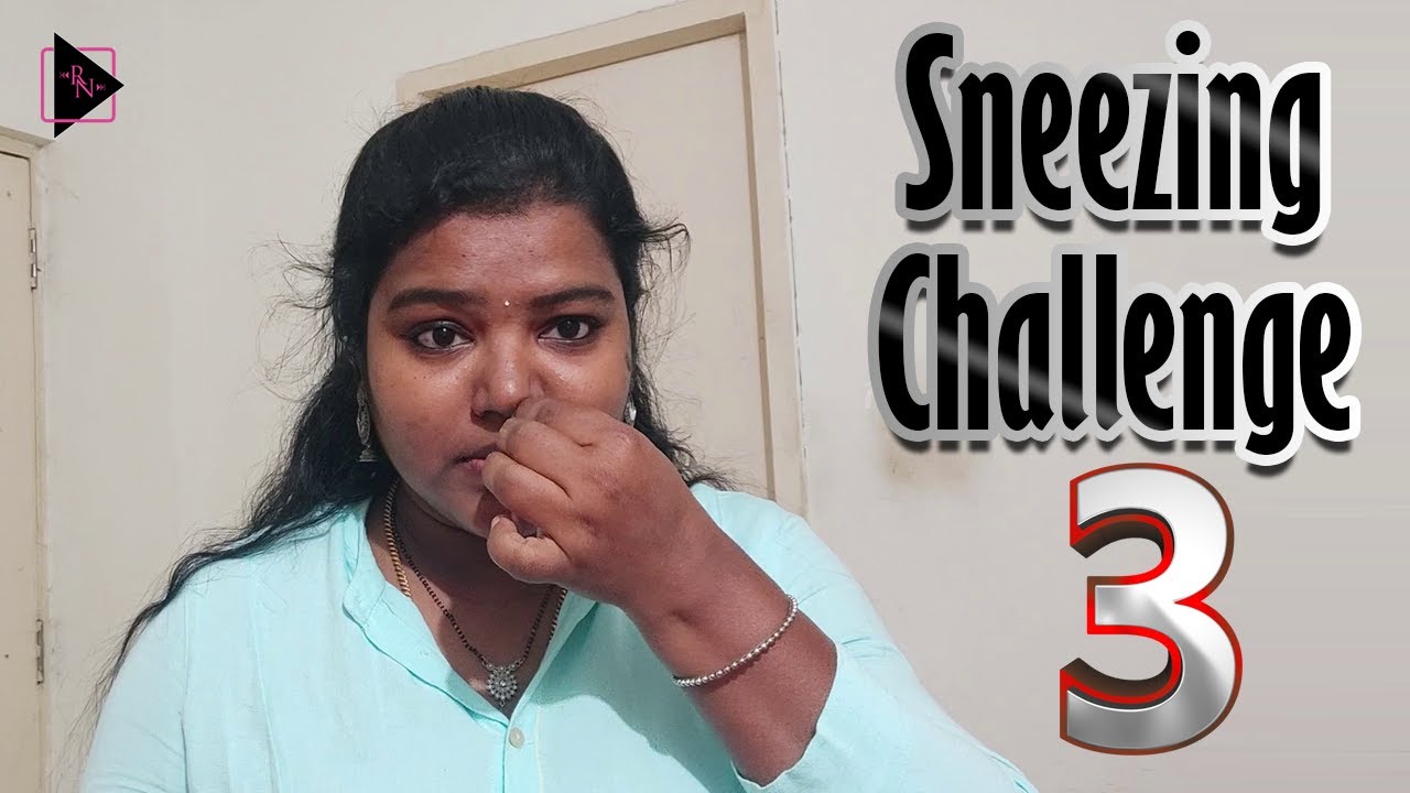 Nose Sneezing Challenge in tamil part 3 using chinkinipowder😂|#chinkinipowder#sneezingchallenge #fun