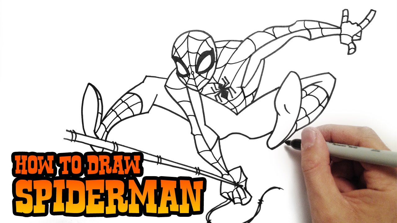 How to Draw Spiderman