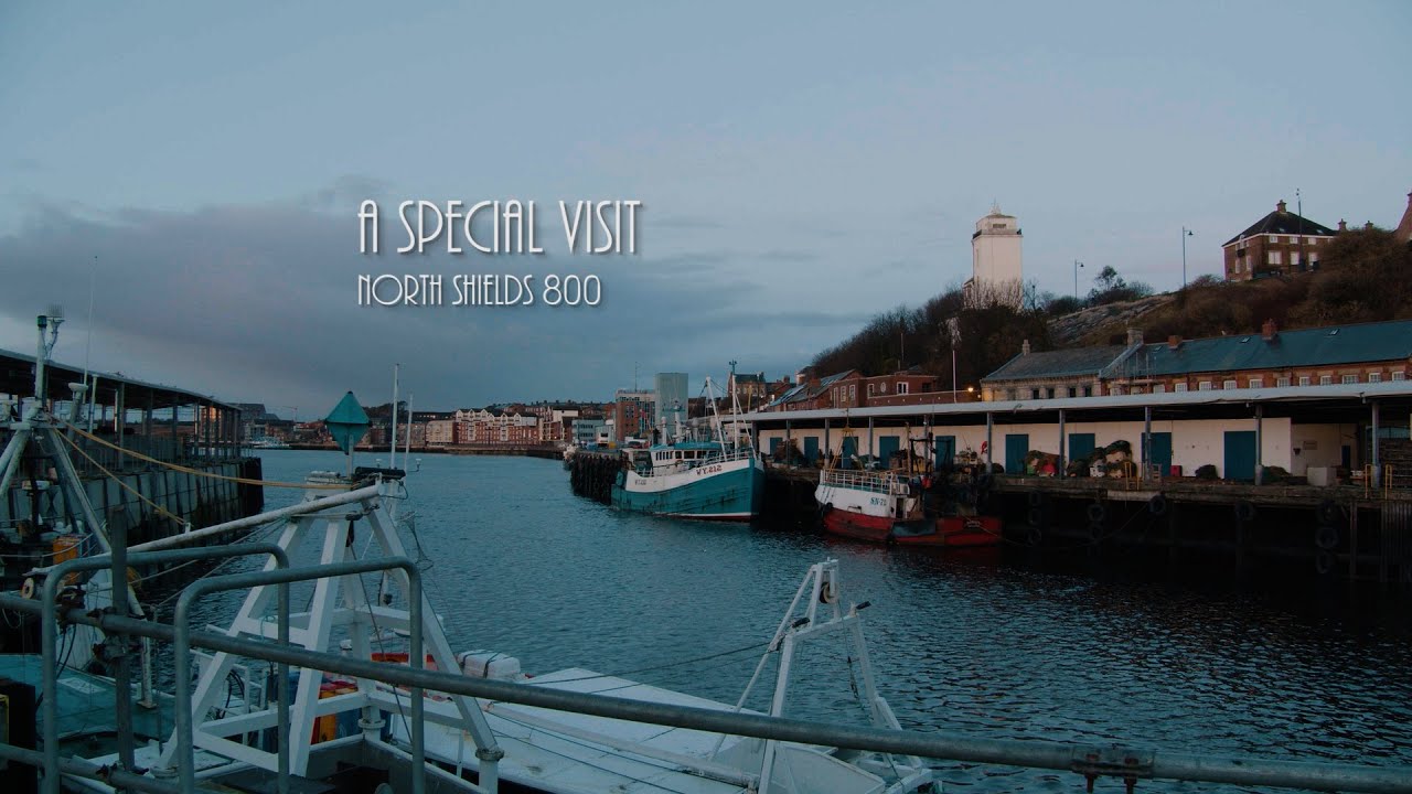 A VIP VISIT TO THE NORTH SHIELDS FISH QUAY