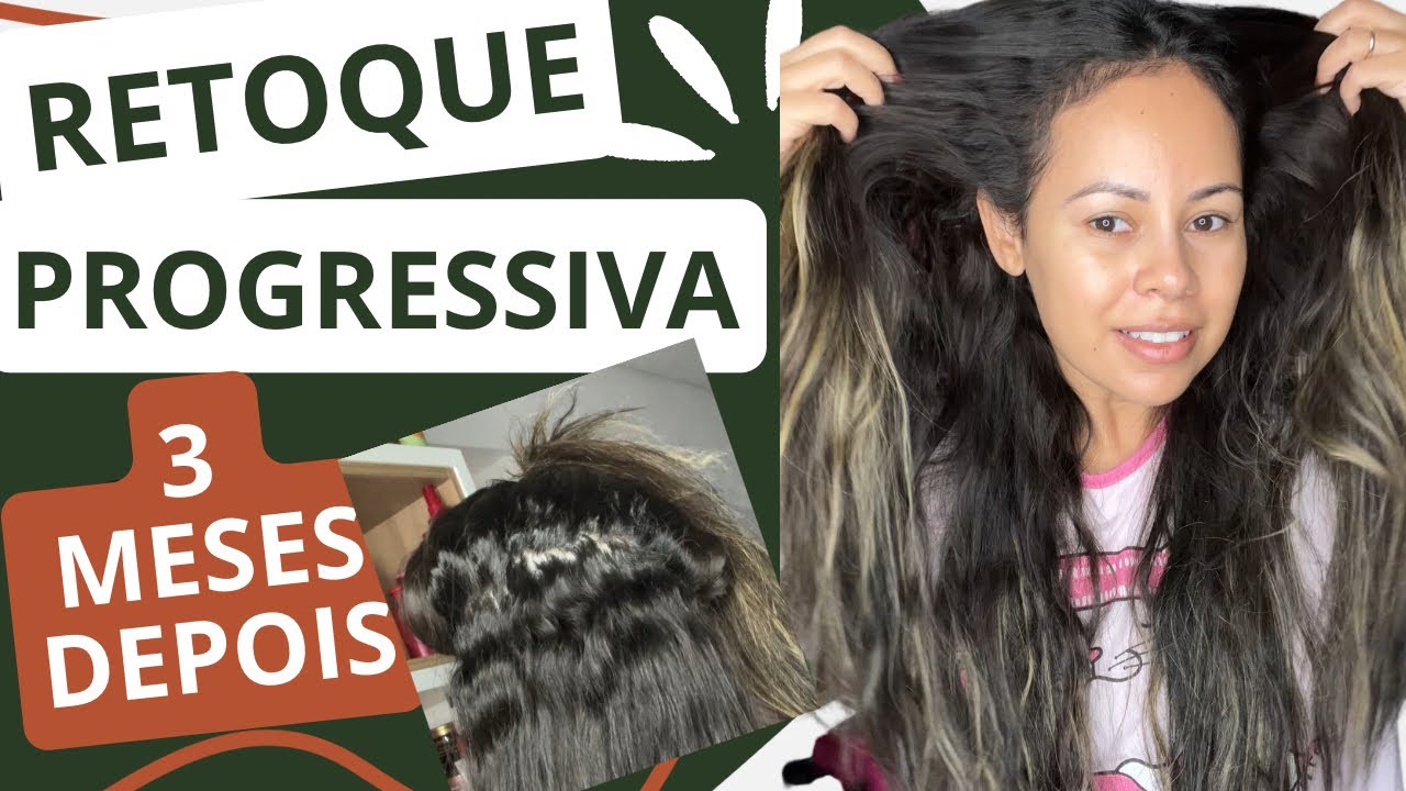 ESSA PROGRESSIVA SAIU DE LINHA- Retoquei Minha PROGRESSIVA 🤯