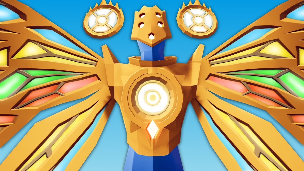 Why Did They Make A Time Controlling Mecha-Angel? - Totally Accurate Battle Simulator (TABS)