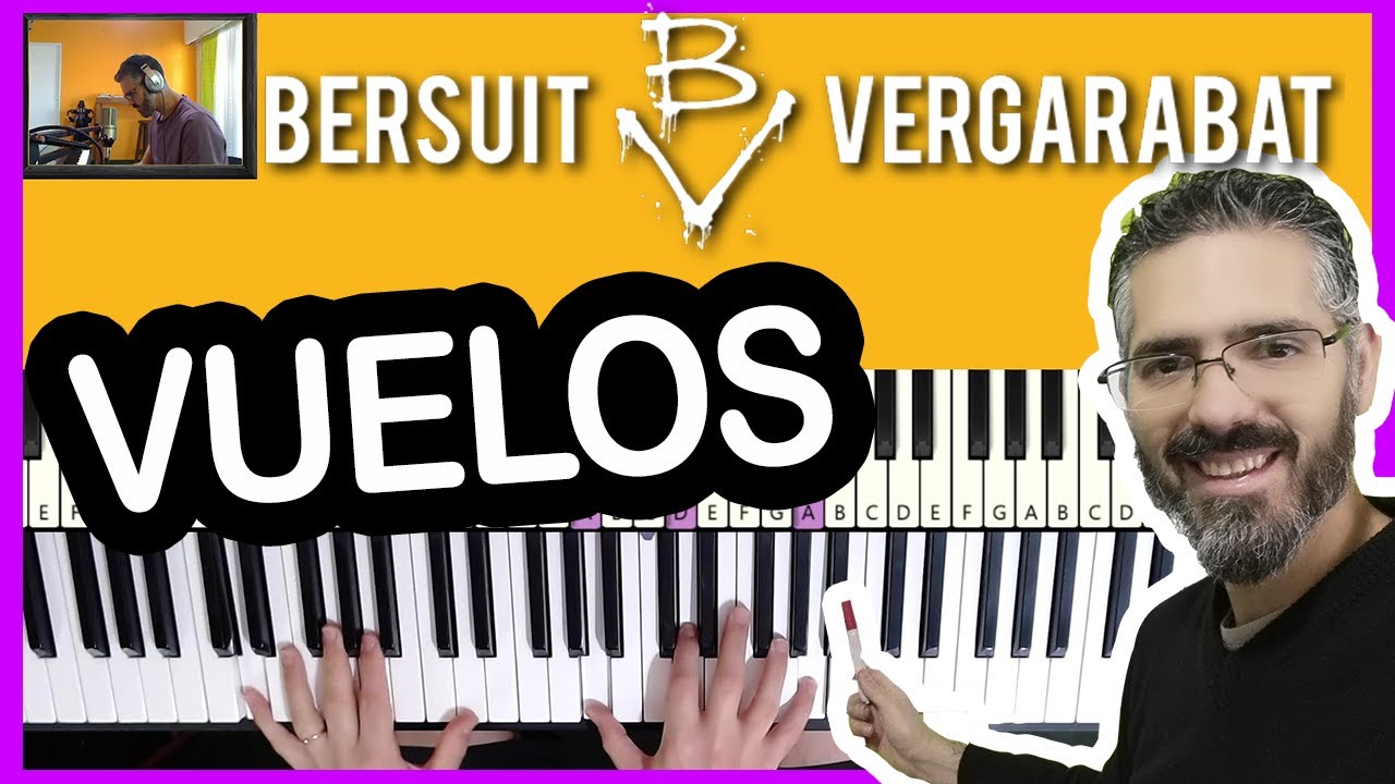 VUELOS 🎹 Piano Tutorial 🤯 Bersuit Bergarabat