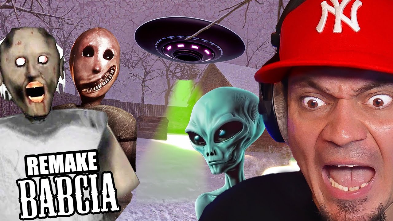 🧓 UCIEKAM OD BABCI LUCYNKI UFO?! *nowy ending* | Granny Remake