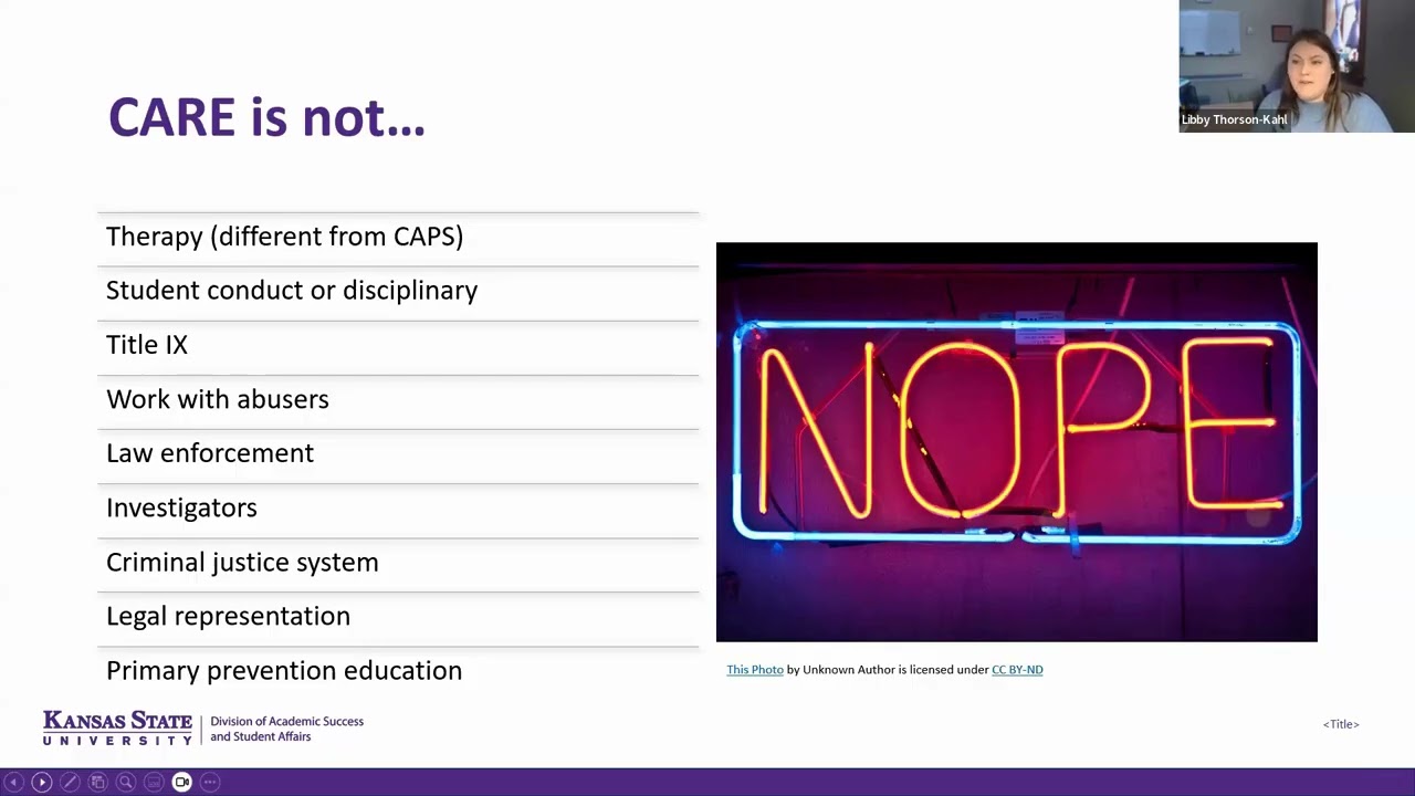 (Full video) From Concern to Care: Navigating Student Support Through CARE and CAPS