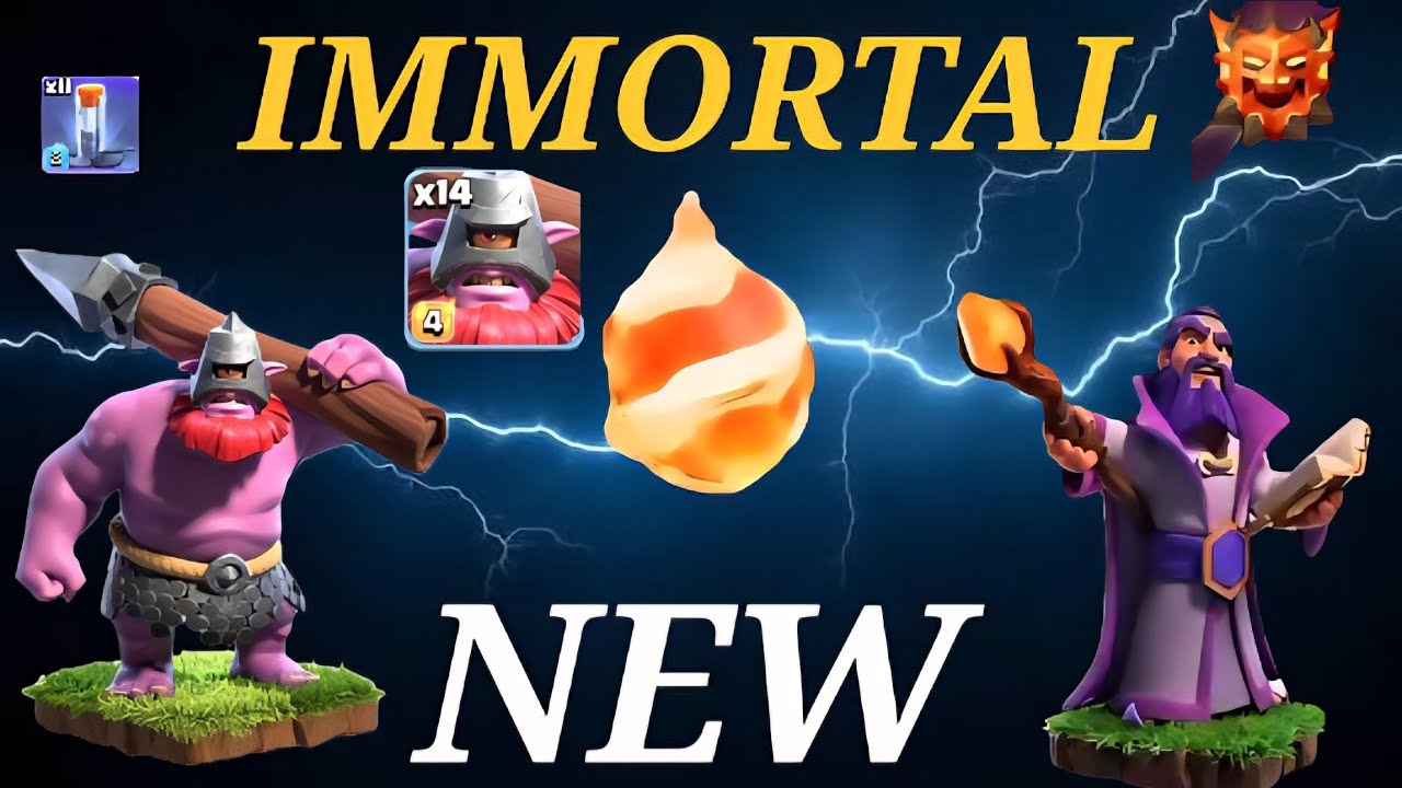 🔥New Legend OP Strategy ! Th18 Mass Thrower+Fireball+Totem Spell=3 Star#clashofclans 