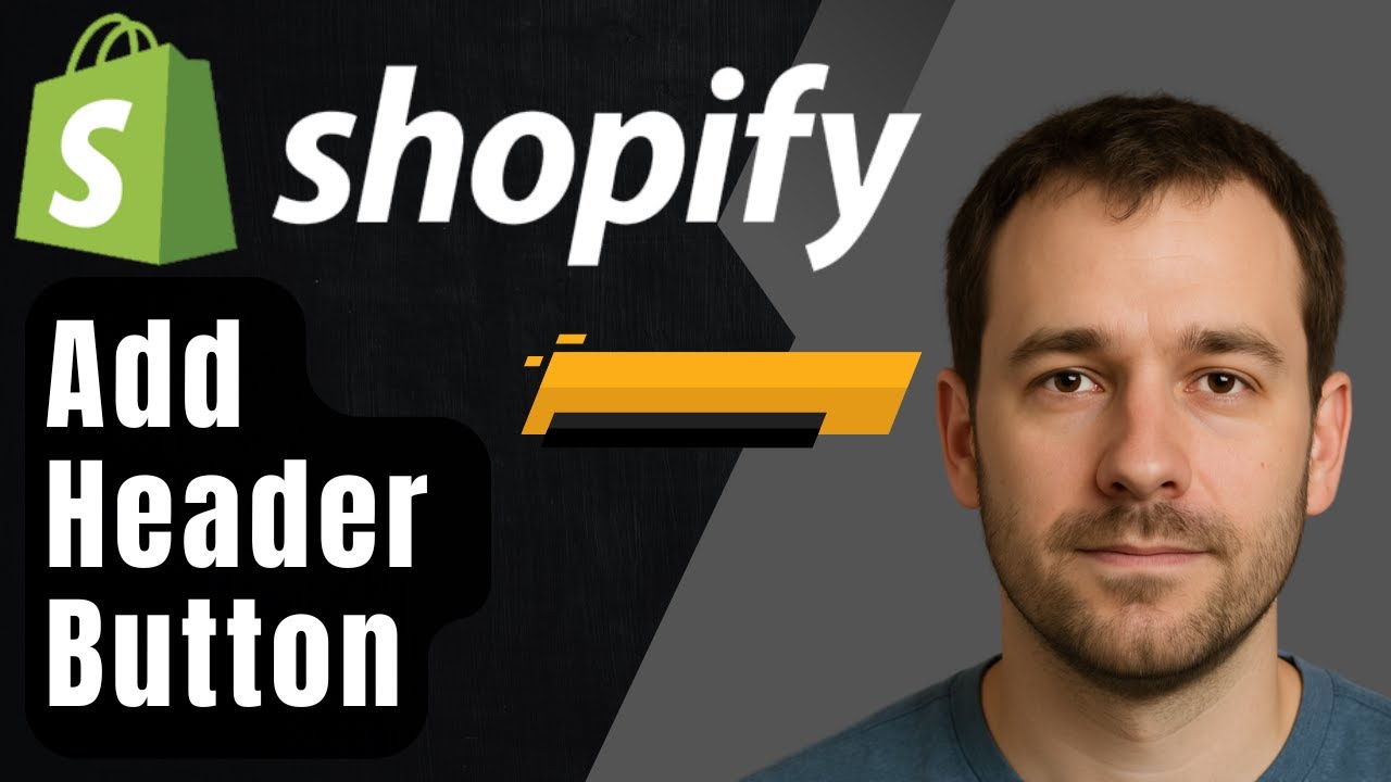 Как добавить кнопку в навигационную панель заголовка в Shopify (пошаговое руководство для начинаю...